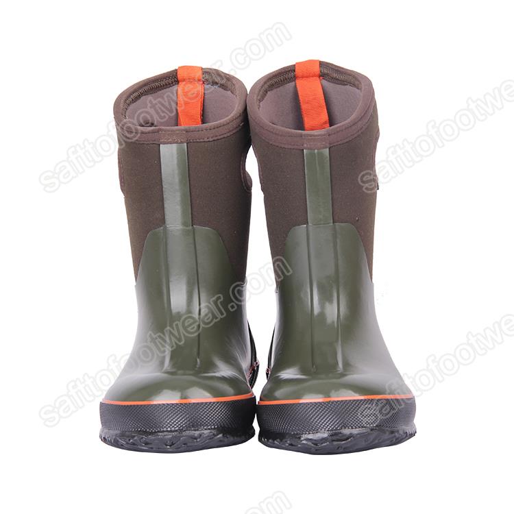 Kids Waterproof Rubber Boots