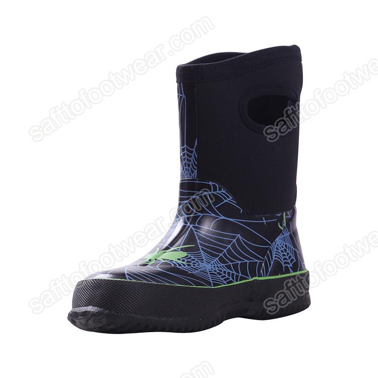 Kids Durable Cold Weather Rubber Boots.jpg Kids Durable Cold Weather Rubber Boots.jpg