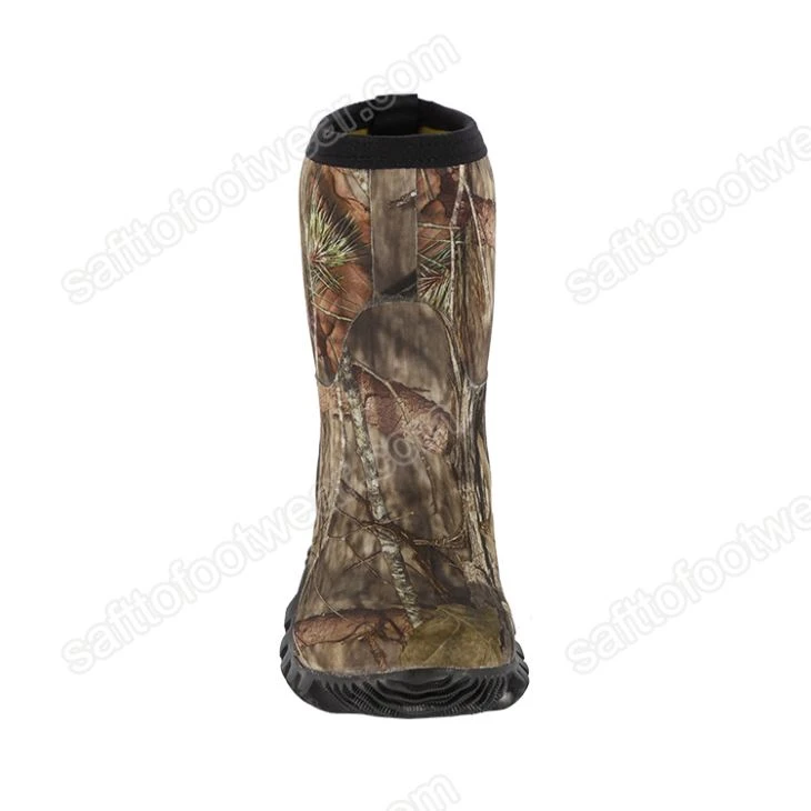 Camouflage Kids Waterproof Rubber Boots