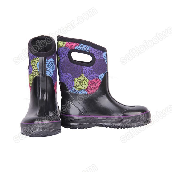 Environment Friendly Rubber Boots for Children