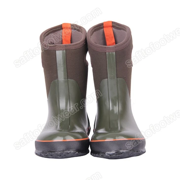 Insulated Kids Wterprrof Rubber Boots