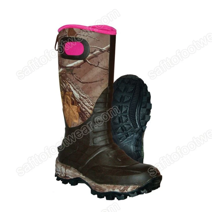 Sturdy Outsole Outdoor Rubber Waterproof Boots